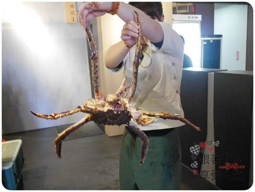 美食。餐廳 新竹縣竹北市 蒸龍宴 蒸汽 養生海鮮館 吃進食材最初的原味 帝王蟹超鮮美啊! 跟著Livia享受人生蒸龍宴