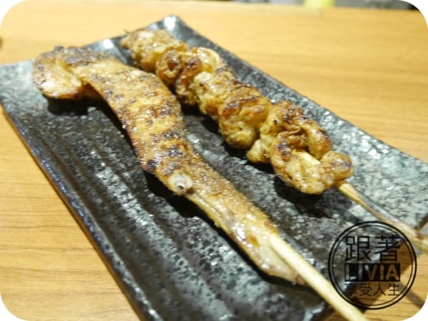 美食。餐廳 台北中山區 中山捷運站 柒-串燒屋 創意串燒 海鮮燒烤超鮮美 內用外帶都來柒串燒屋 跟著Livia享受人生