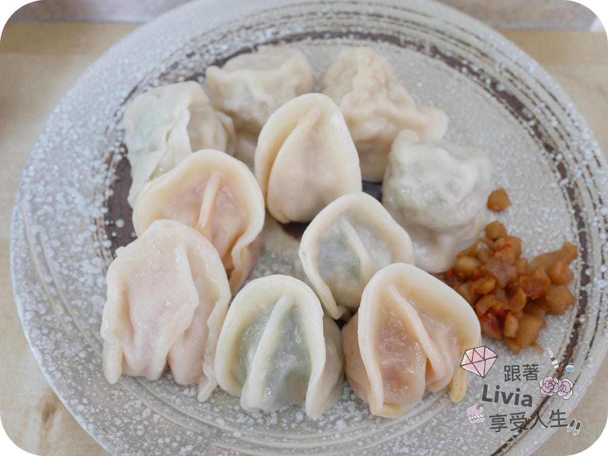 美食。餐廳 台北中山區 民權西路捷運站 Ha 婆蚵仔麵線手工餃子 餃子多口味充滿驚喜感 跟著Livia享受人生