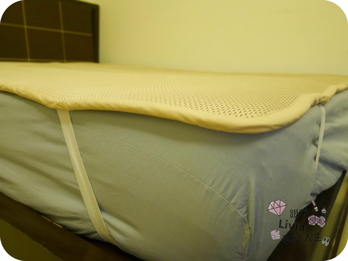 生活。好物 isufu 舒福家居 3D科技床墊組 3D立體透氣涼墊寢具 雙人床墊/透氣床墊 省電好幫手 跟著Livia享受人生