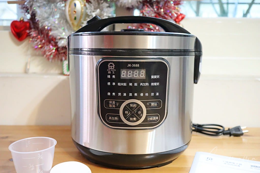 團購家家必備 // 一鍋多用蒸煮燉滷零失敗料理晶工不鏽鋼電子 電鍋19