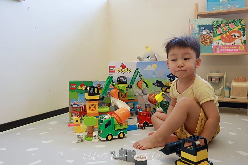 兒童節禮物分享 // LEGO 樂高 得寶系列 超好玩建築工 得寶40