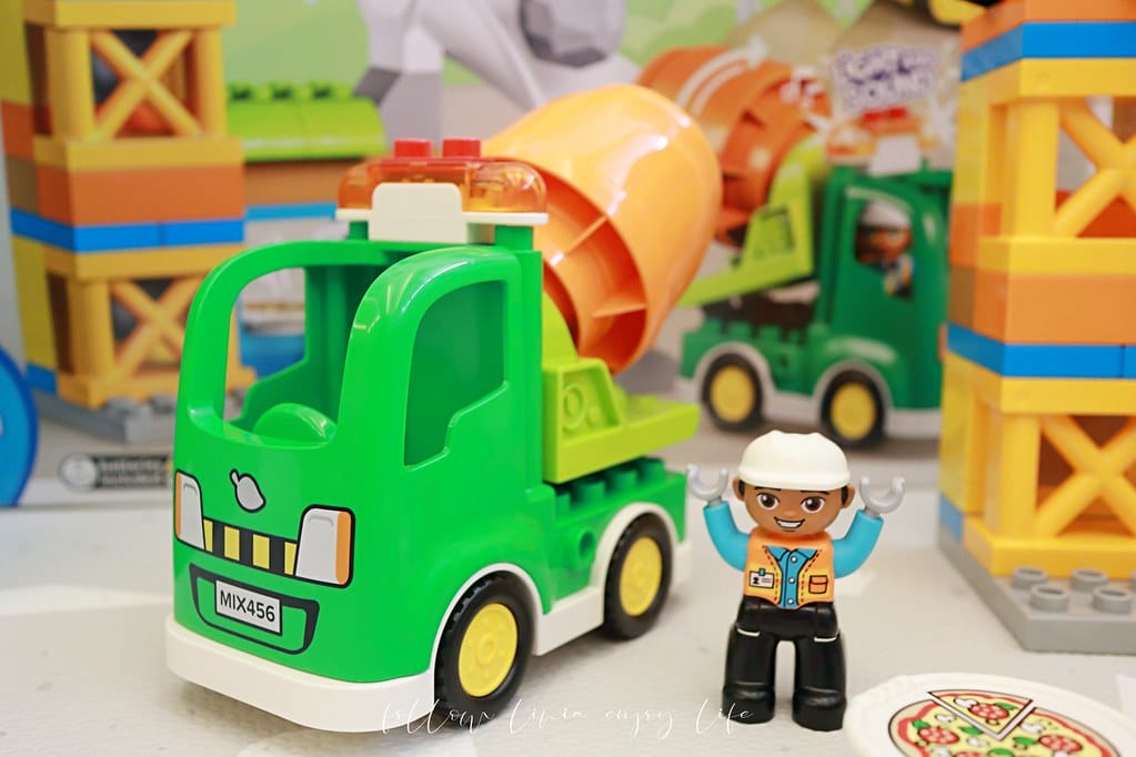 兒童節禮物分享 // LEGO 樂高 得寶系列 超好玩建築工 得寶58