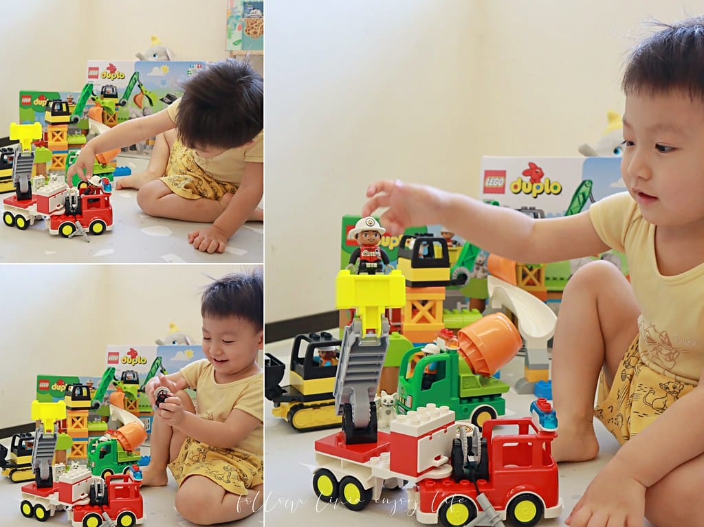 兒童節禮物分享 // LEGO 樂高 得寶系列 超好玩建築工 得寶74