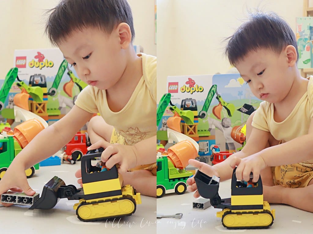兒童節禮物分享 // LEGO 樂高 得寶系列 超好玩建築工 得寶75
