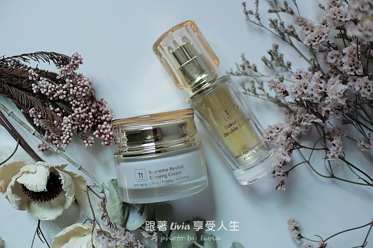 TRUE TISANE 奇蹟逆齡修護組評價｜補骨脂 × 高效人蔘，最近默默愛上的抗老保養分享
