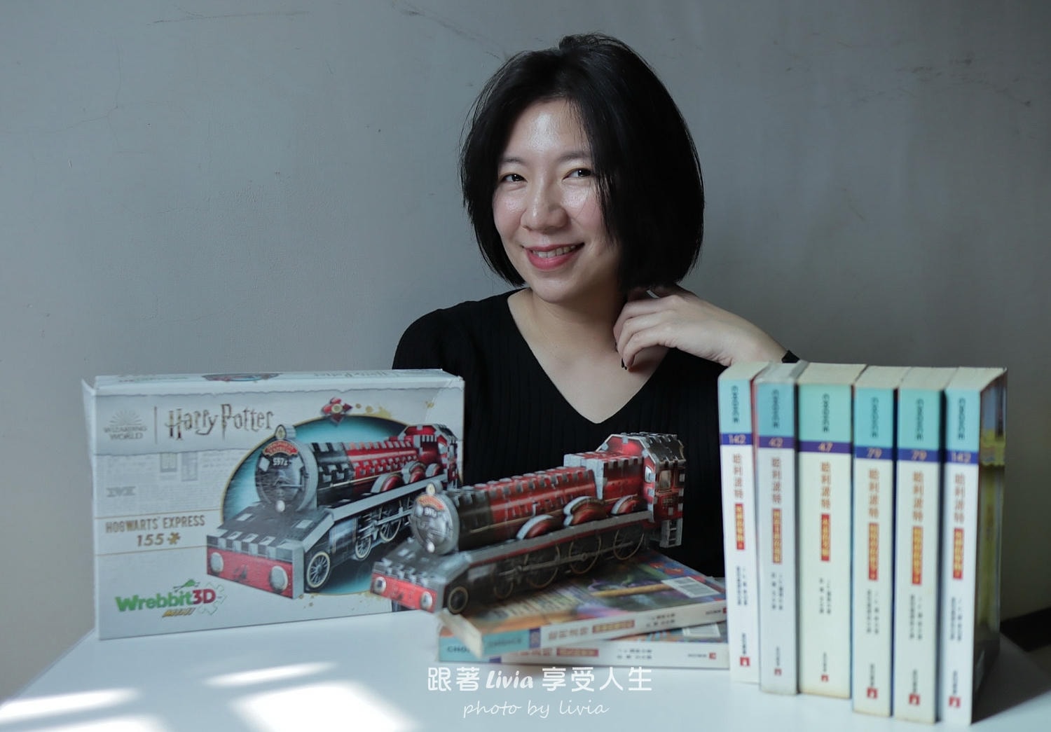 一片一片拼出魔法世界｜好森 Ho Sng × Wrebbit 3D 哈利波特霍格華茲特快車立體拼圖開箱推薦