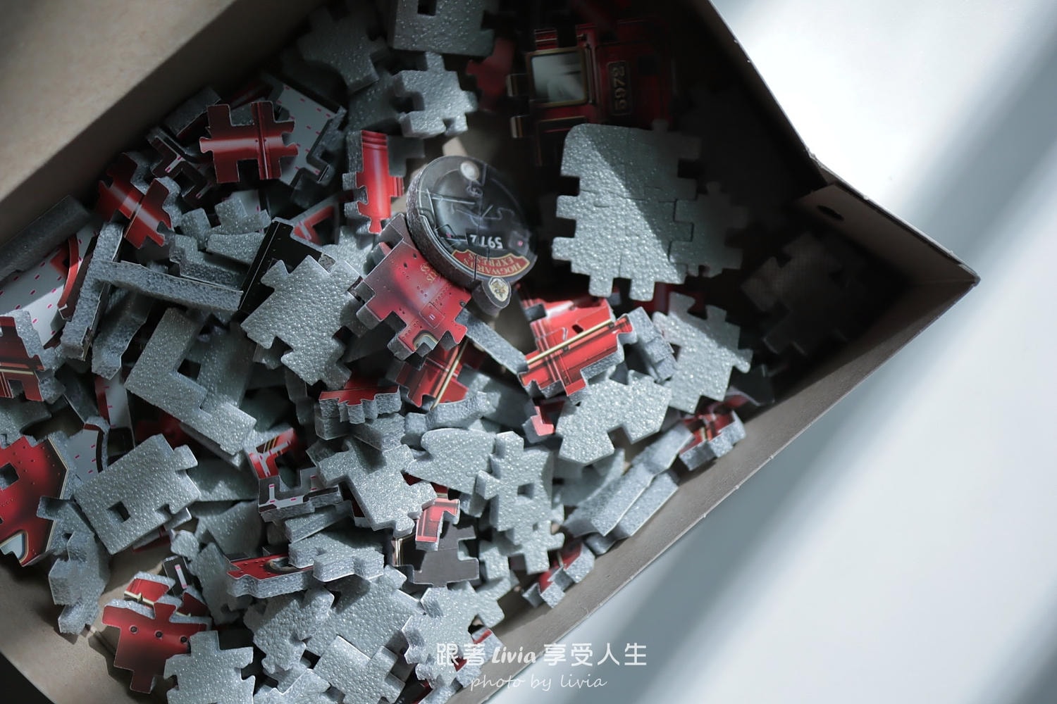 一片一片拼出魔法世界｜好森 Ho Sng × Wrebbit 3D 哈利波特霍格華茲特快車立體拼圖開箱推薦