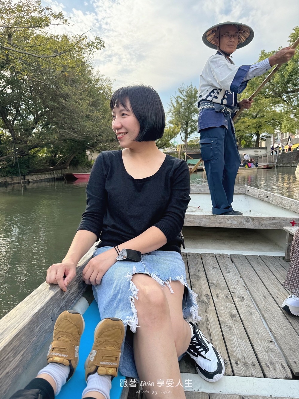 九州福岡柳川一日遊｜親子旅行第一站，坐船看水鄉風景真的很舒服！