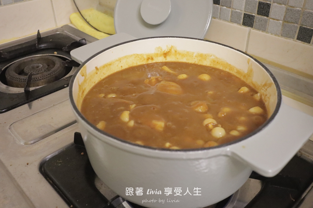 mo select評價｜多用途鑄鐵鍋分享，蛤蜊鮮蝦奶油燉飯、雞腿肉咖哩飯、蘿蔔排骨湯都能煮的高品質鍋具心得