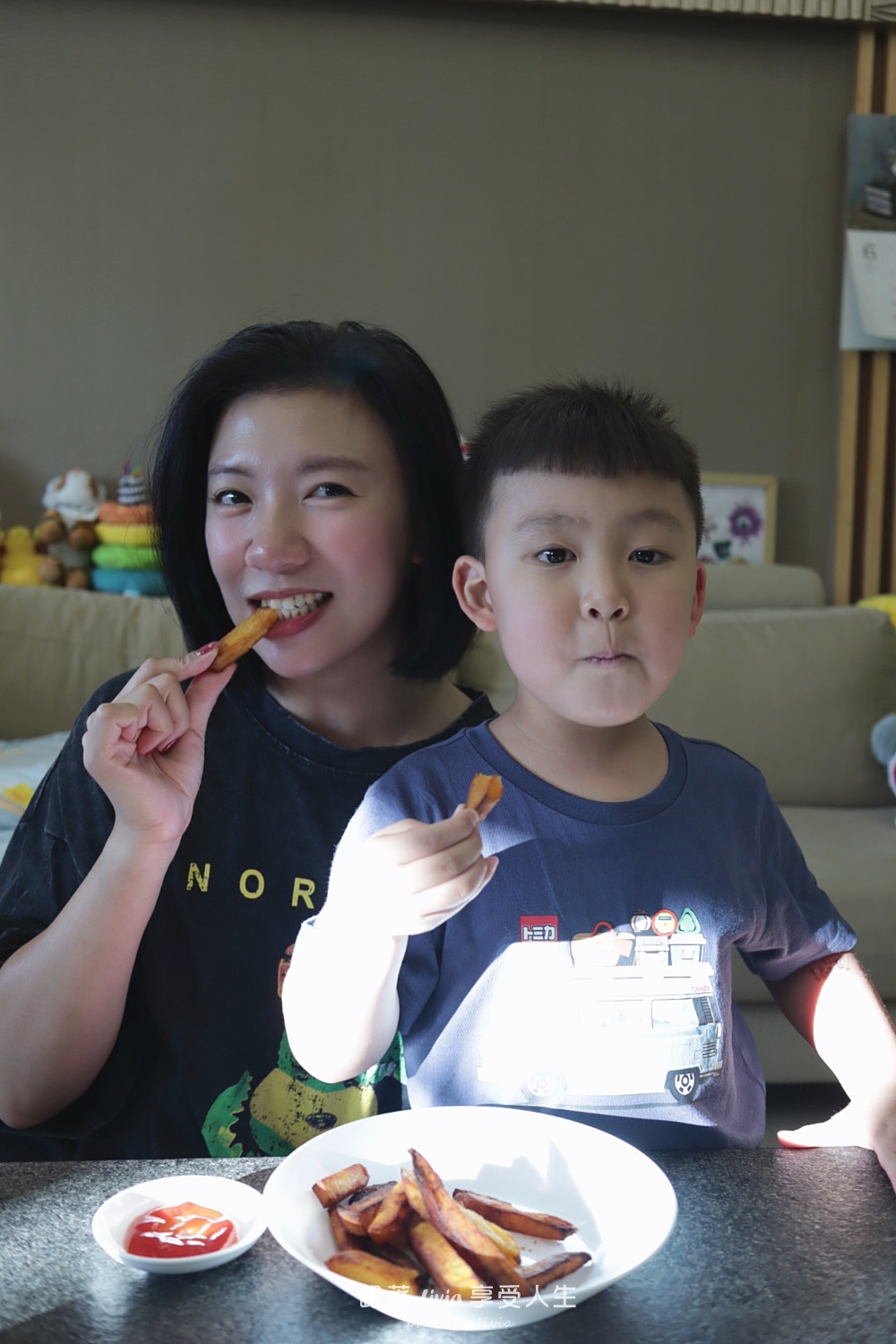 Kenji健司纖三薯三色地瓜薯條開箱｜暑假在家也能輕鬆準備的小點心，好市多Costco冷凍點心推薦